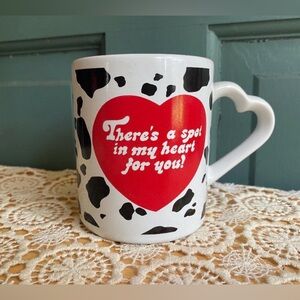 FTD Dalmatian Inspired Dog Lover Mug with Heart Handle